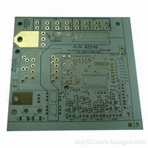 4-layered PCB with 1/1oz Copper Thickness, White Solder Mask and 3 x 3mm Minimum Size